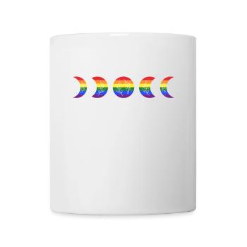 LGBTQIA+ Lesbiennes, Gays, Egalité - Mug blanc - blanc - Devant