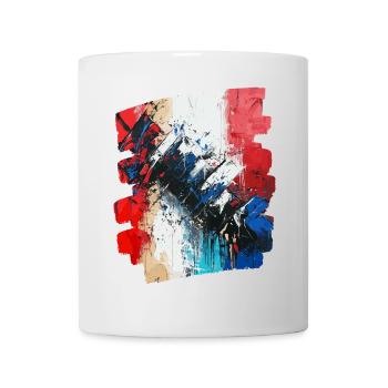 France Flag French - Mug - white - Front