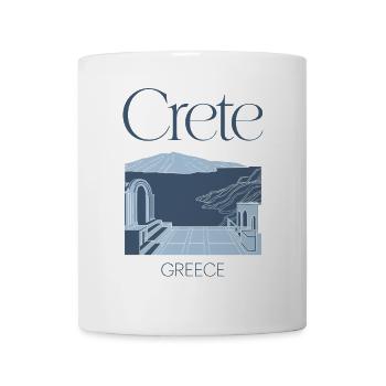 Grete Greece Souvenir Landscape - Mug - white - Front