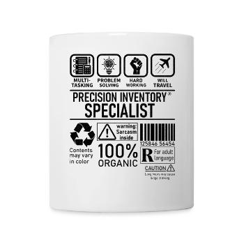 Precision Inventory Specialist multi tasking - Mug - white - Front