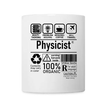 Physicist Specialist multi tasking problem solving - Mug - white - Front