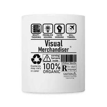 Visual Merchandiser multi tasking problem solving - Mug - white - Front