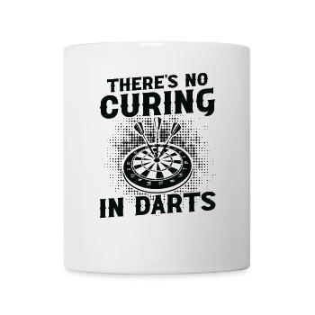 Dart Dartspieler Dartspiel Herren - Tasse - Weiß - Vorne