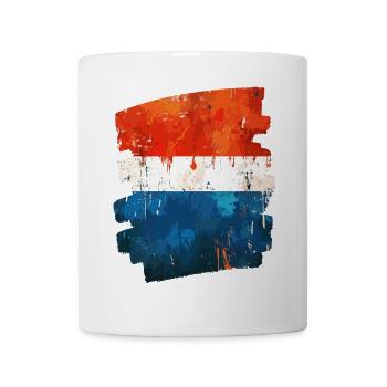 Drapeau néerlandais Pays-Bas Pays-Bas - Mug blanc - blanc - Devant