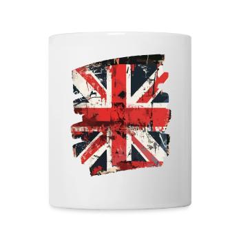 Grossbritannien Flagge England Union Jack - Tasse - Weiß - Vorne