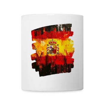 Drapeau espagnol Espagne - Mug blanc - blanc - Devant