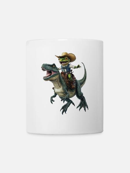 Frosch - Tasse - Weiß