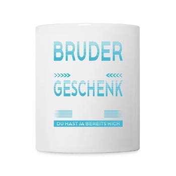 Bruder Bester Bruder Der Welt Geschenke - Tasse - Weiß - Vorne
