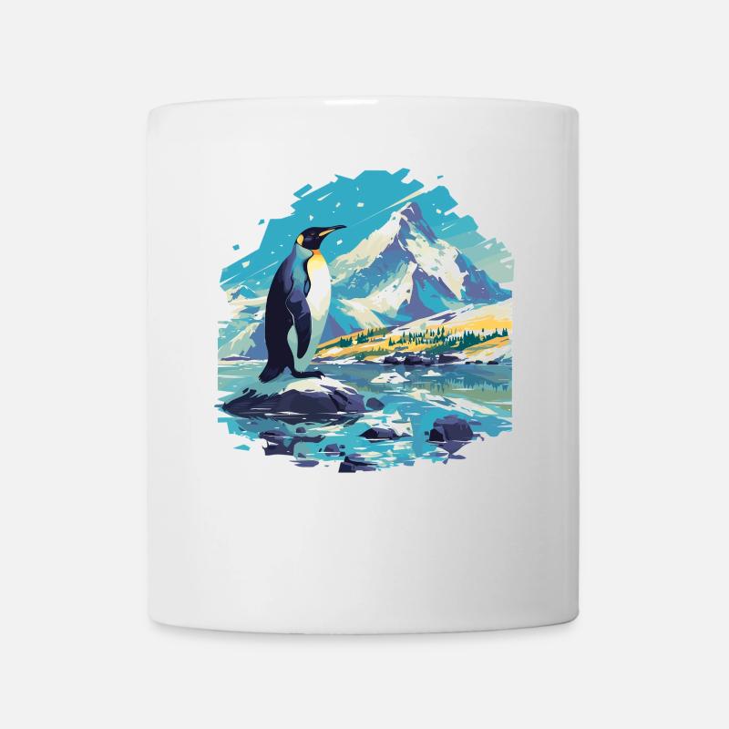 Pinguine Pinguin - Tasse - Weiß