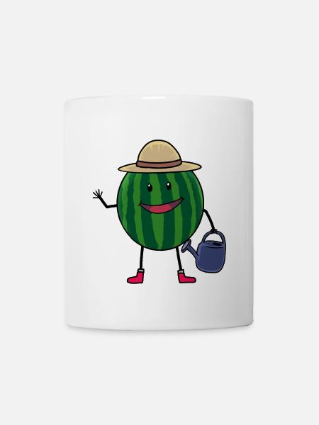 Melone Gärtner Farmer Hobbygärtner - Tasse - Weiß