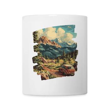 Mountains - Mug - white - Front