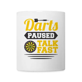Dart Dartspieler Dartspiel Herren - Tasse - Weiß - Vorne