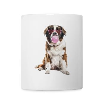 Bernhardiner - Tasse - Weiß - Vorne