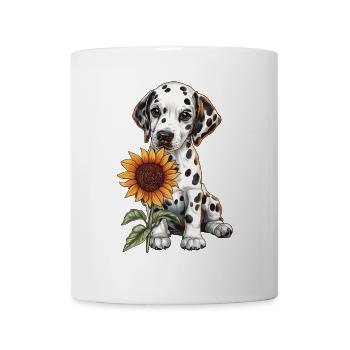Dalmatiner - Tasse - Weiß - Vorne