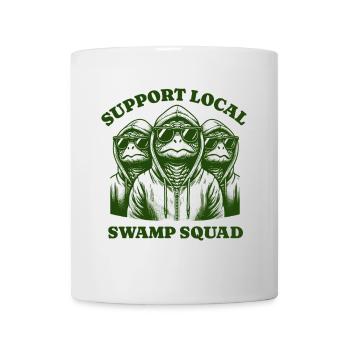 tortoise Lovers - Soutenez l’escouade locale des marais - Mug blanc - blanc - Devant