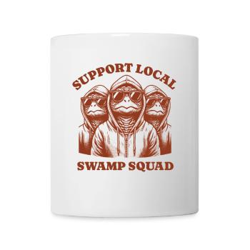 tortoise Lovers - Soutenez l’escouade locale des marais - Mug blanc - blanc - Devant