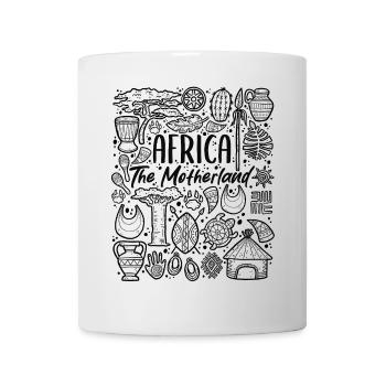 Afrique La Patrie – Pride & Home - Mug blanc - blanc - Devant