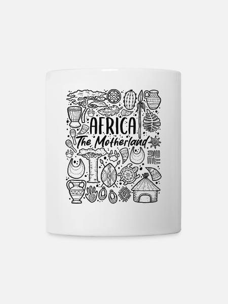 Africa The Motherland – Stolz & Heimat - Tasse - Weiß