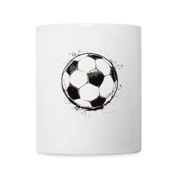 Classic Football Black Splashes Urban Style - Mug - white - Front