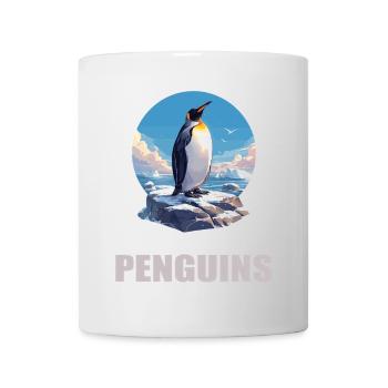 Pingouins Pingouin - Mug blanc - blanc - Devant