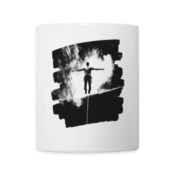 Slackline Slacklining Balance - Tasse - Weiß - Vorne