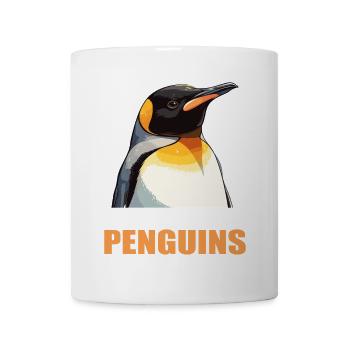 Pingouins Pingouin - Mug blanc - blanc - Devant