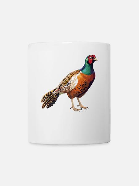 Fasane Fasan - Tasse - Weiß