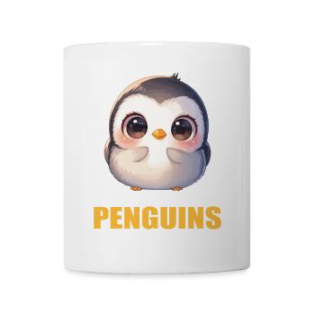 Pingouins Pingouin - Mug blanc - blanc - Devant