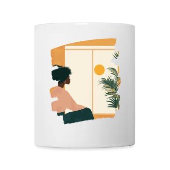 Relax Meditation Selfcare Me-Time - Tasse - Weiß - Vorne