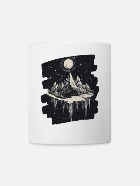 Berge - Tasse - Weiß