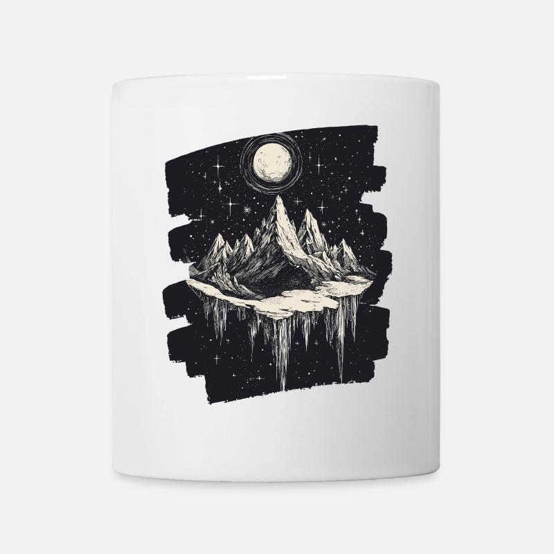 Berge - Tasse - Weiß