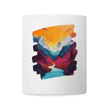 Mountains - Mug - white - Front