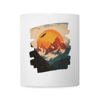 Mountains - Mug - white - Front