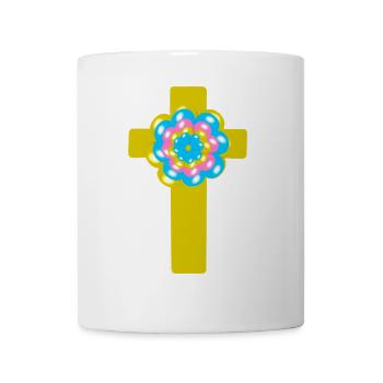Kreuz Jesus Kreuze Messias - Tasse - Weiß - Vorne