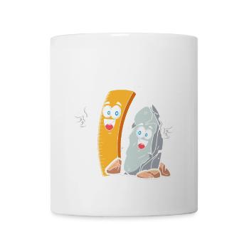 Vous rockez, vous régnez ! Musique stimulante - Mug blanc - blanc - Devant