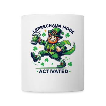 Leprechaun Modus Aktiviert St. Patricks Tag Feier - Tasse - Weiß - Vorne