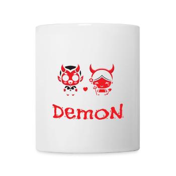Wenn Ihr Dämon Sein Match Trifft! Lustiger Dämon - Tasse - Weiß - Vorne