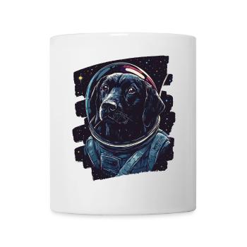 Labrador Astronaut - Tasse - Weiß - Vorne