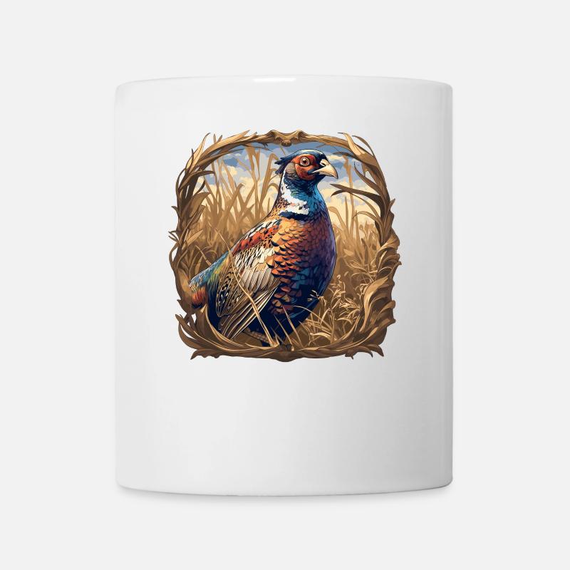Faisans Faisan - Mug blanc - blanc