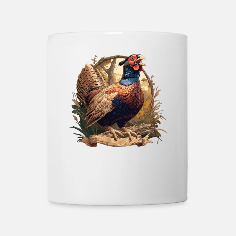 Faisans Faisan - Mug blanc - blanc