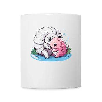 Alle Coolen Leute Züchten Winzige Dinosaurier - Tasse - Weiß - Vorne
