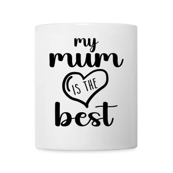 Ma mère est la meilleure - Mug blanc - blanc - Devant