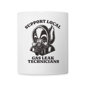 skunk Lovers - Support Local gas leak technicians - Mug - white - Front
