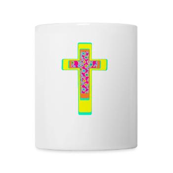 Cross Crosses Crucifix - Mug - white - Front