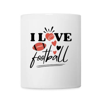 J’adore le dicton du football américain - Mug blanc - blanc - Devant