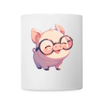 Schweine Schwein - Tasse - Weiß - Vorne