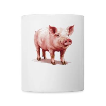 Schweine Schwein - Tasse - Weiß - Vorne