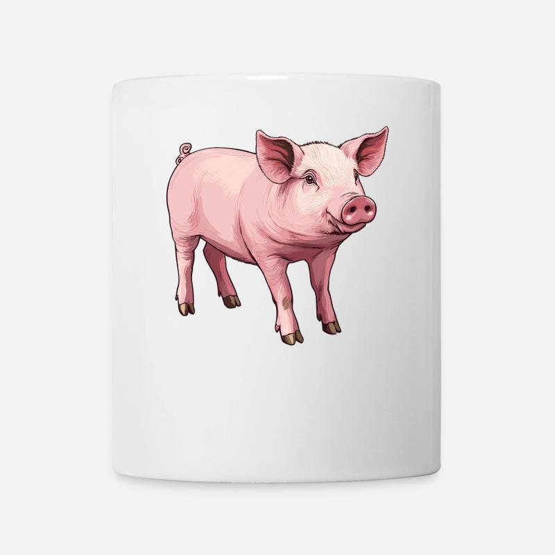 Cochon Cochon - Mug blanc - blanc
