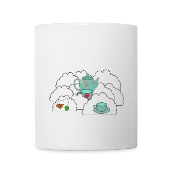 Himmlisch Himmel Tee Teekanne Genuss - Tasse - Weiß - Vorne