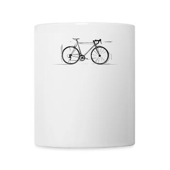 Fine Bicycle Drawing Perfect for Cycling Lovers - Mug - white - Front